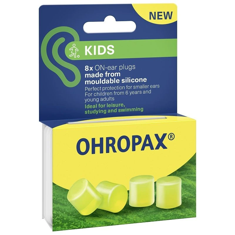 OHROPAX KIDS bőrbarát szilikon füldugó