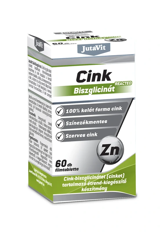 JutaVit Cink Biszglicinát tabletta