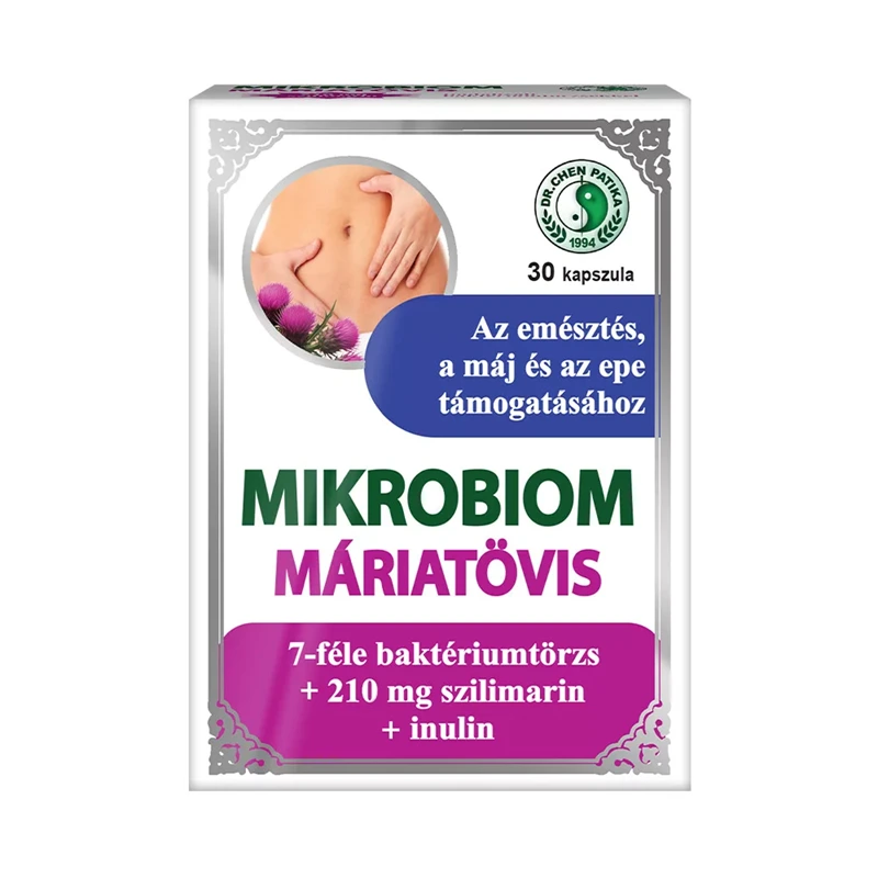 Dr. CHEN Mikrobiom Máriatövis kapszula