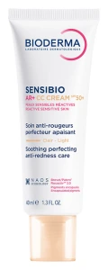 BIODERMA Sensibio AR+ CC krém SPF50+