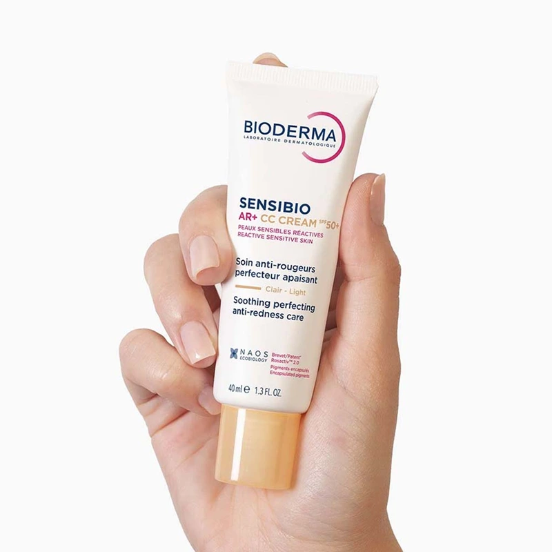 BIODERMA Sensibio AR+ CC krém SPF50+