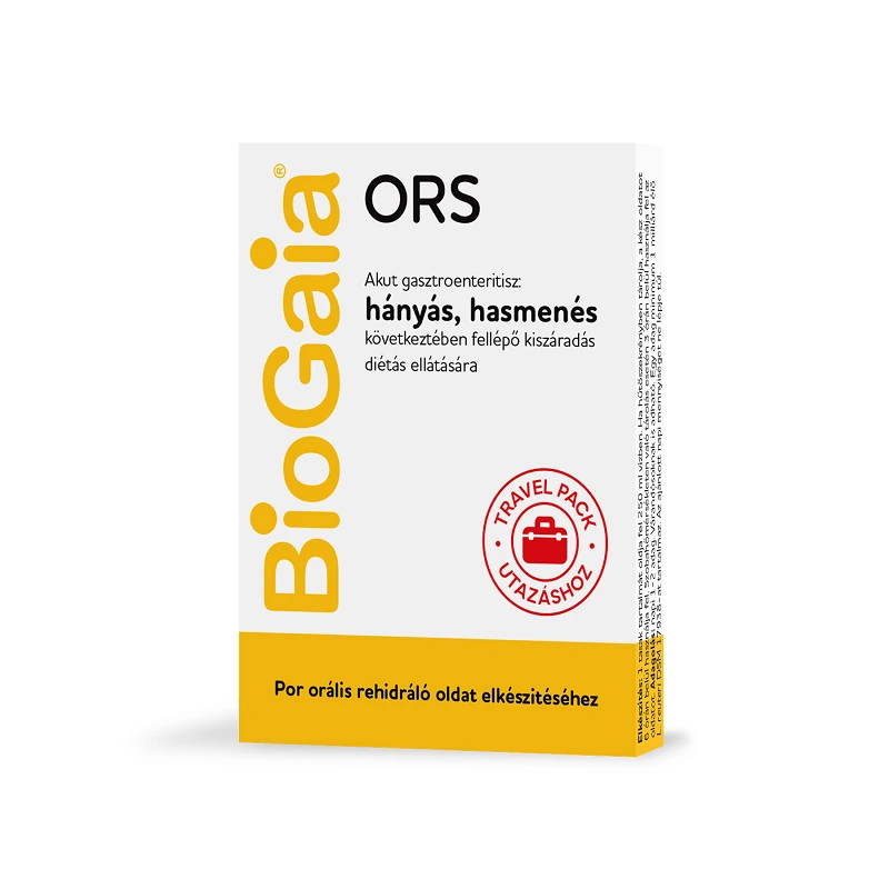 BioGaia ORS Travel Pack utazáshoz por