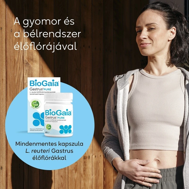 BioGaia Gastrus PURE kapszula