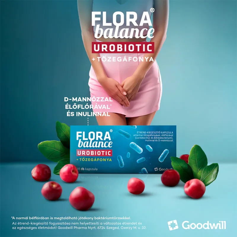 Goodwill Florabalance® Urobiotic + Tőzegáfonya kapszula