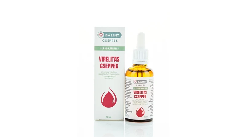 Bálint cseppek ALKOHOLMENTES Virelitas cseppek
