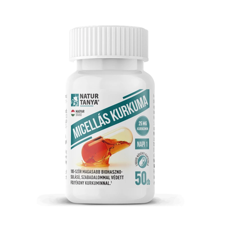 Natur Tanya® Micellás Kurkuma kapszula