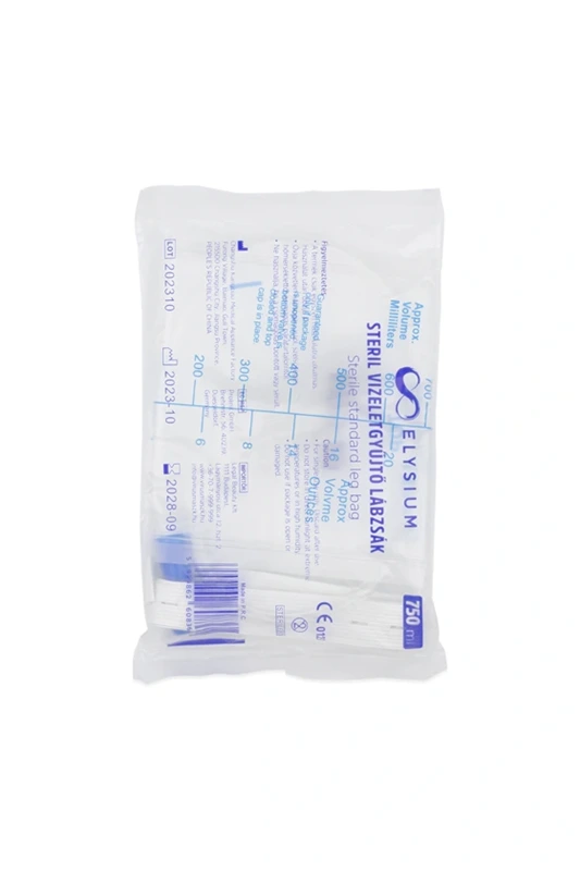 Elysium steril vizeletgyűjtő lábzsák - 750 ml
