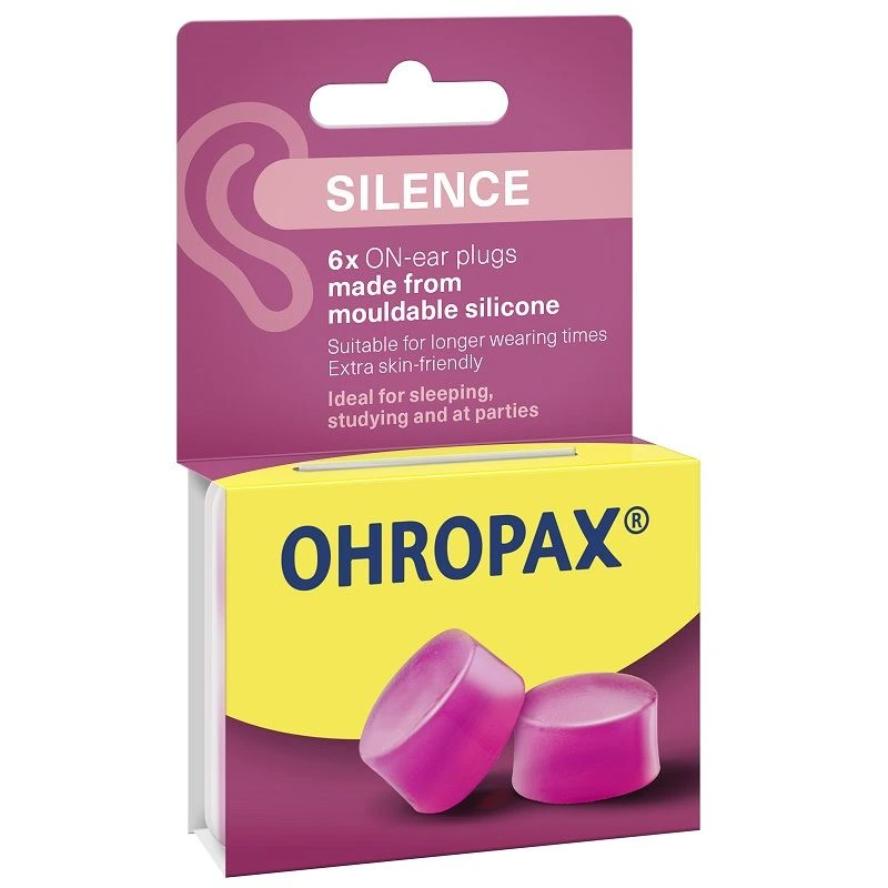 OHROPAX SILENCE bőrbarát szilikon füldugó