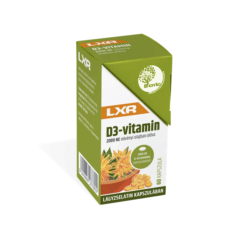LXR D3-vitamin kapszula