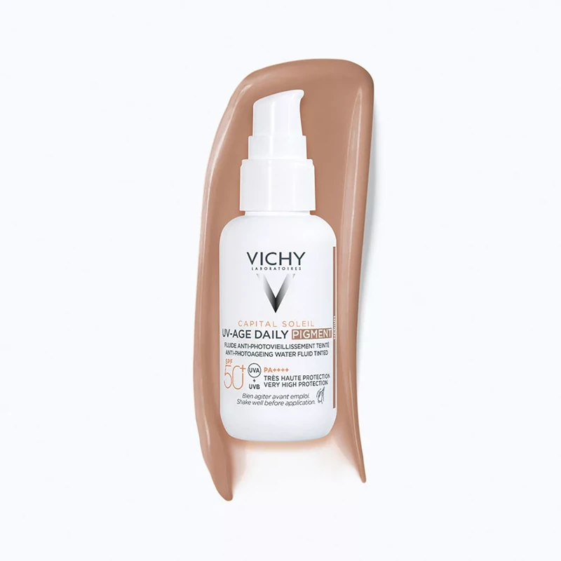VICHY Capital Soleil UV-Age Daily színezett fényvédő medium SPF50