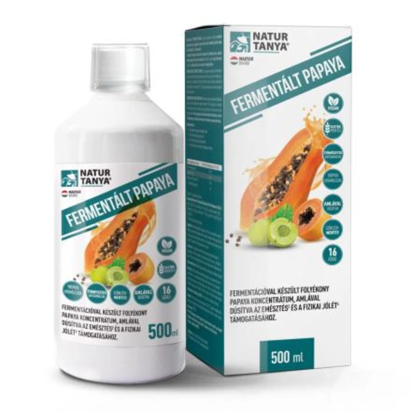 Natur Tanya® FERMENTÁLT PAPAYA koncentrátum amlával