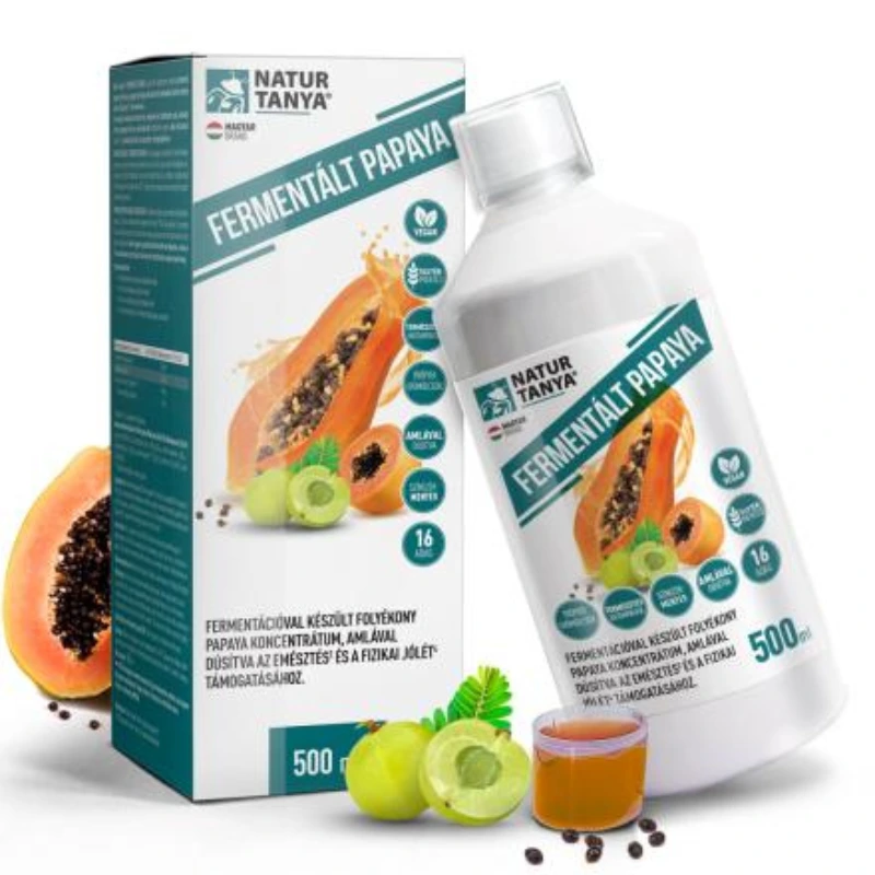 Natur Tanya® FERMENTÁLT PAPAYA koncentrátum amlával