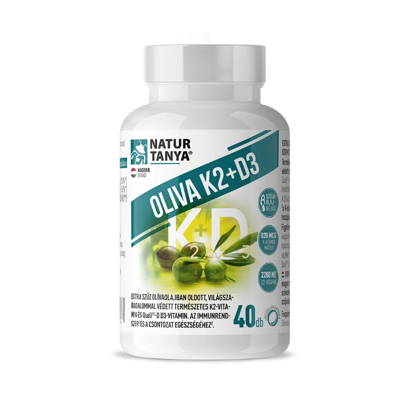 Natur Tanya® OLIVA K2+D3 kapszula