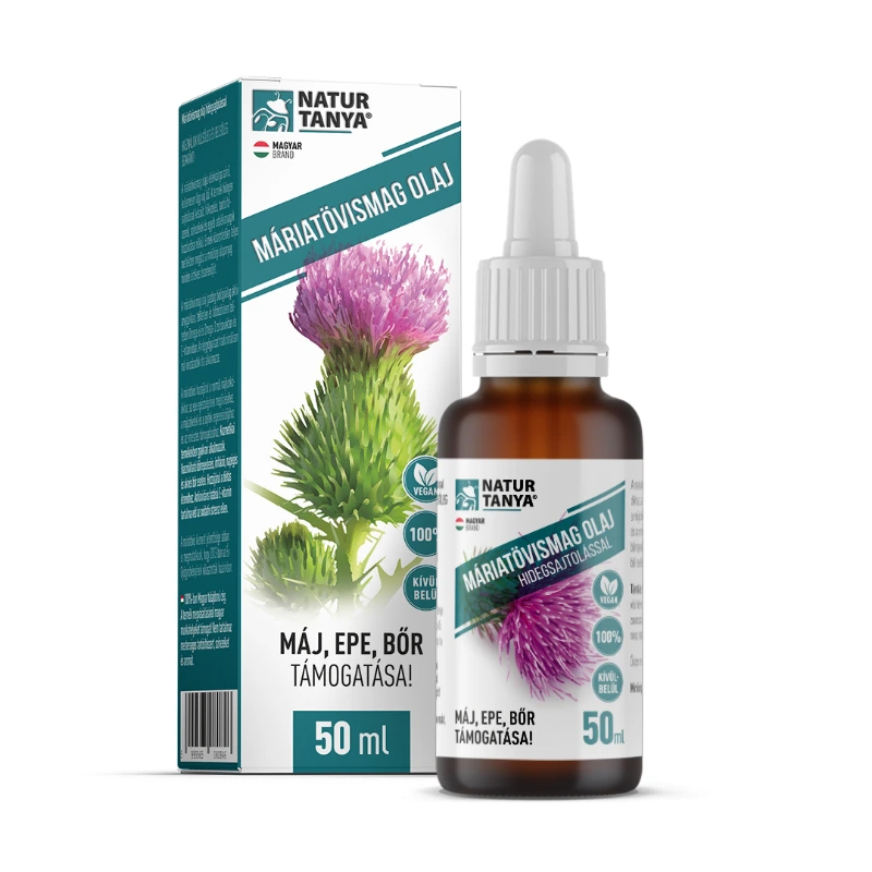 Natur Tanya® 100% Máriatövismag olaj hidegsajtolással