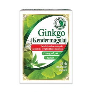 Dr. CHEN Ginkgo biloba és Kendermagolaj kapszula