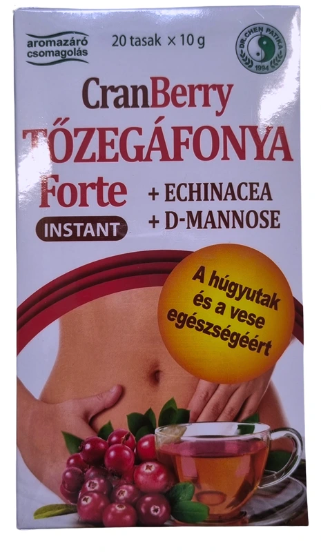 Dr. CHEN Instant Cranberry Tőzegáfonya Forte Tea