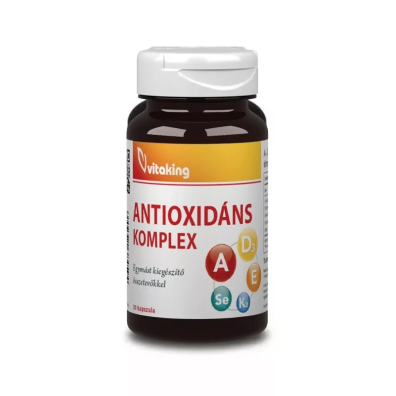 Vitaking Antioxidáns komplex – A+D+E+K2+ szelén