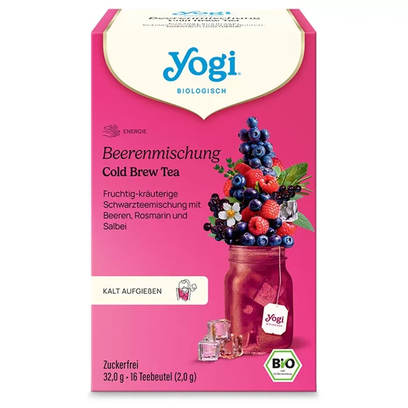 Yogi® Erdei gyümölcsös bio jeges tea