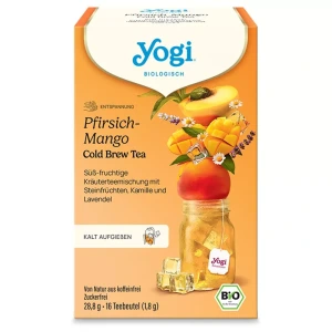 Yogi® Őszibarackos-mangós bio jeges tea