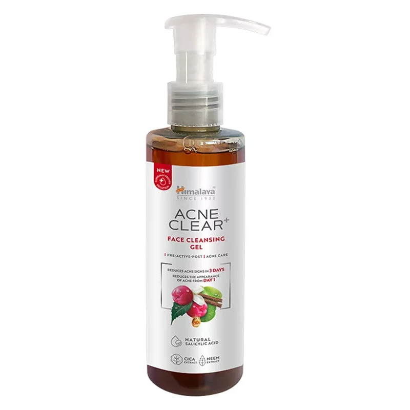 Himalaya Acne Clear pattanások elleni arclemosó gél