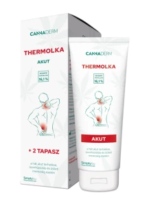 Cannaderm Thermolka AKUT melegítő gél, izmokra, ízületekre