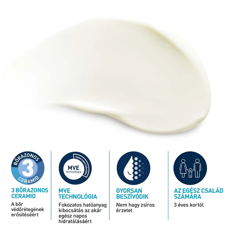 CeraVe Hidratáló fényvédő arcra és testre SPF50+
