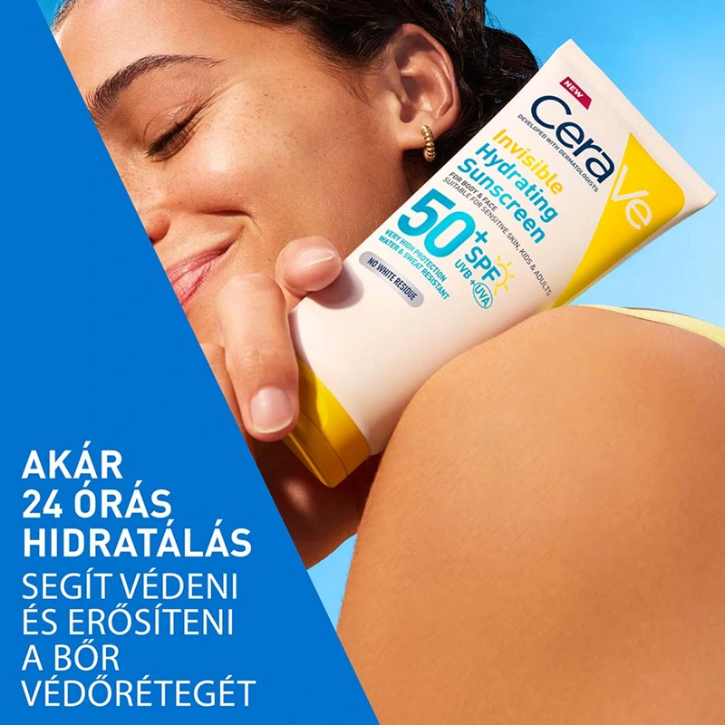 CeraVe Hidratáló fényvédő arcra és testre SPF50+