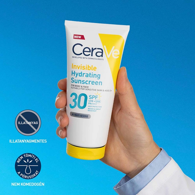CeraVe Hidratáló fényvédő arcra és testre SPF30