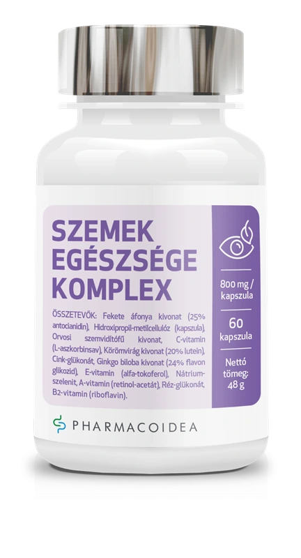 Pharmacoidea Szemek Egészsége Komplex kapszula