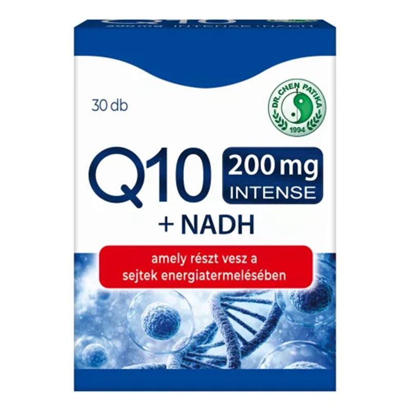 Dr. CHEN Q10 200mg Intense + NADH kapszula