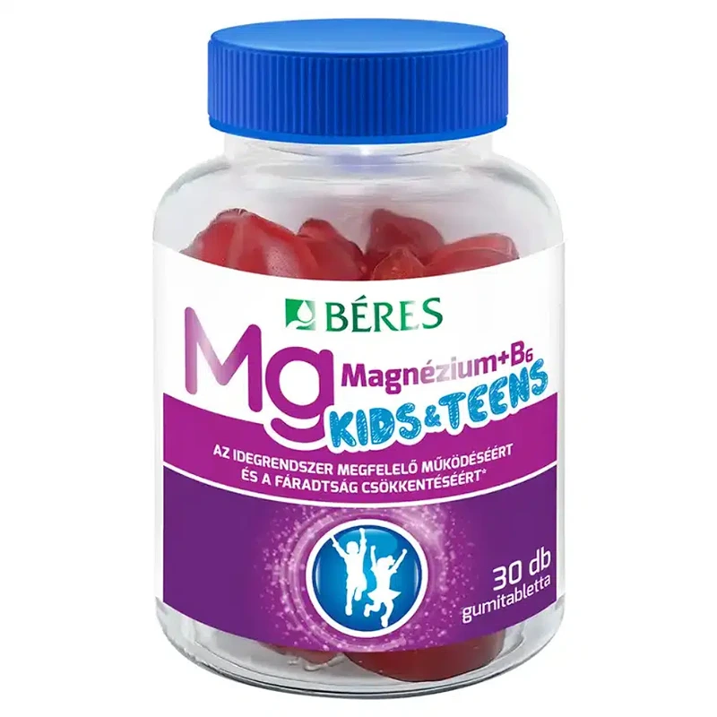 Béres Magnézium+B6 Kids&Teens gumitabletta