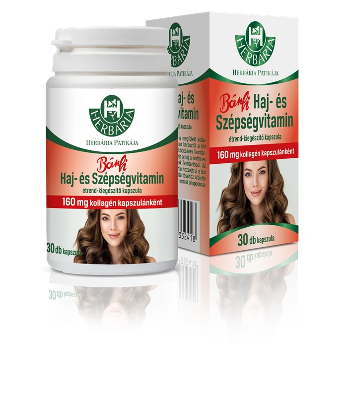 Herbária Bánfi Haj- és Szépségvitamin étrend-kiegészítő kapszula