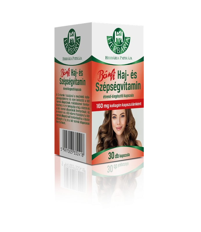 Herbária Bánfi Haj- és Szépségvitamin étrend-kiegészítő kapszula