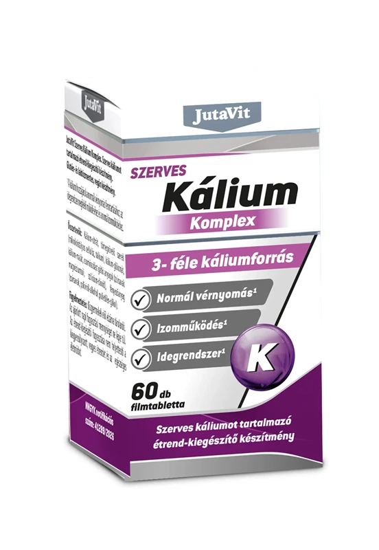 JutaVit Szerves Kálium Komplex tabletta
