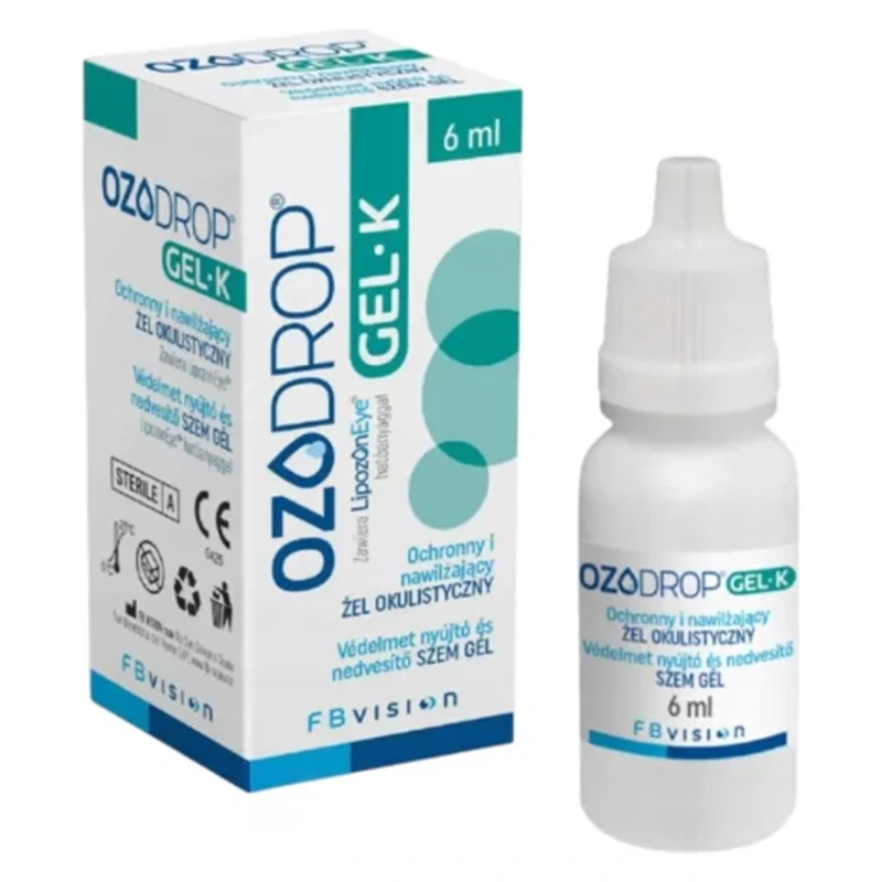 OZODROP GEL K Hidratáló cseppek