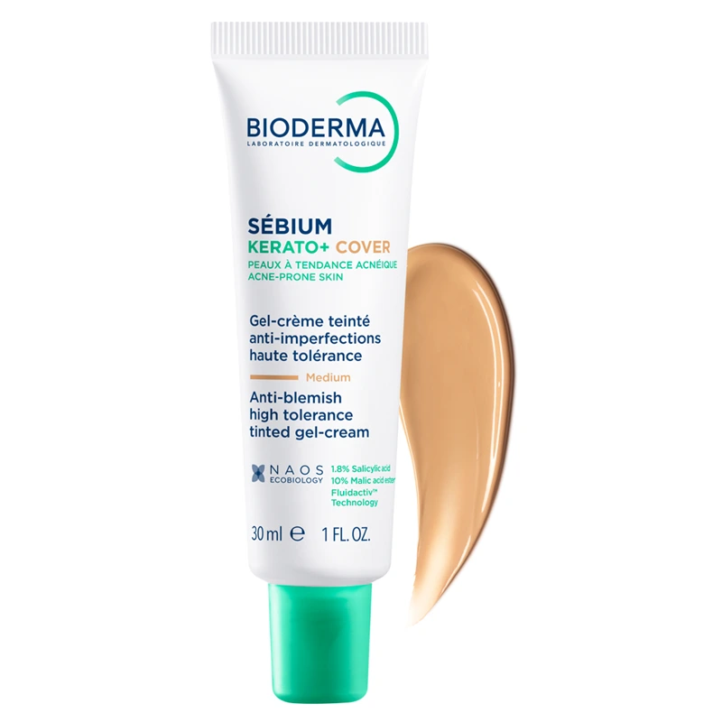BIODERMA Sébium Kerato+ Cover színezett krém