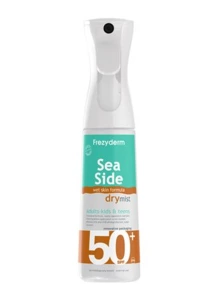 FrezyDerm Seaside dry mist SPF50+ fényvédő permet szórófejjel, vízálló