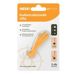 Elysium HESS! kullancskiszedő villa - 3 db/készlet