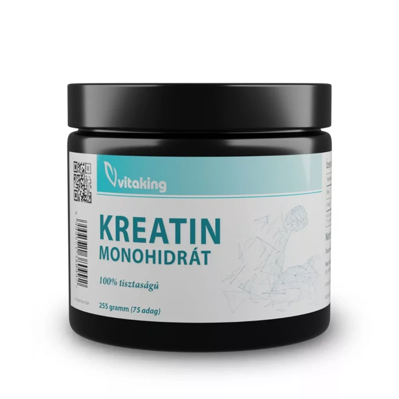 Vitaking 100% Kreatin monohidrát (natúr, mikronizált) dobozban