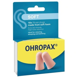 OHROPAX SOFT habosított műanyag füldugó - 5pár