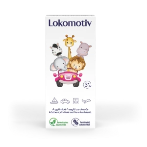 Lokomotiv B-vitaminokat, kamillát és gyömbért tartalmazó étrend-kiegészítő csepp