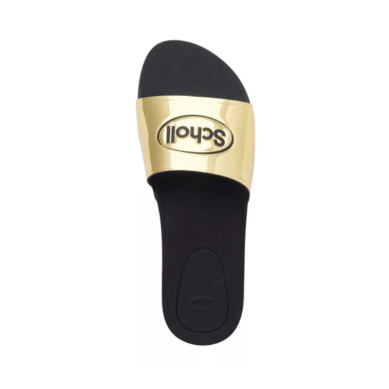 Scholl WOW arany fekete (strand) papucs 37 - 1pár