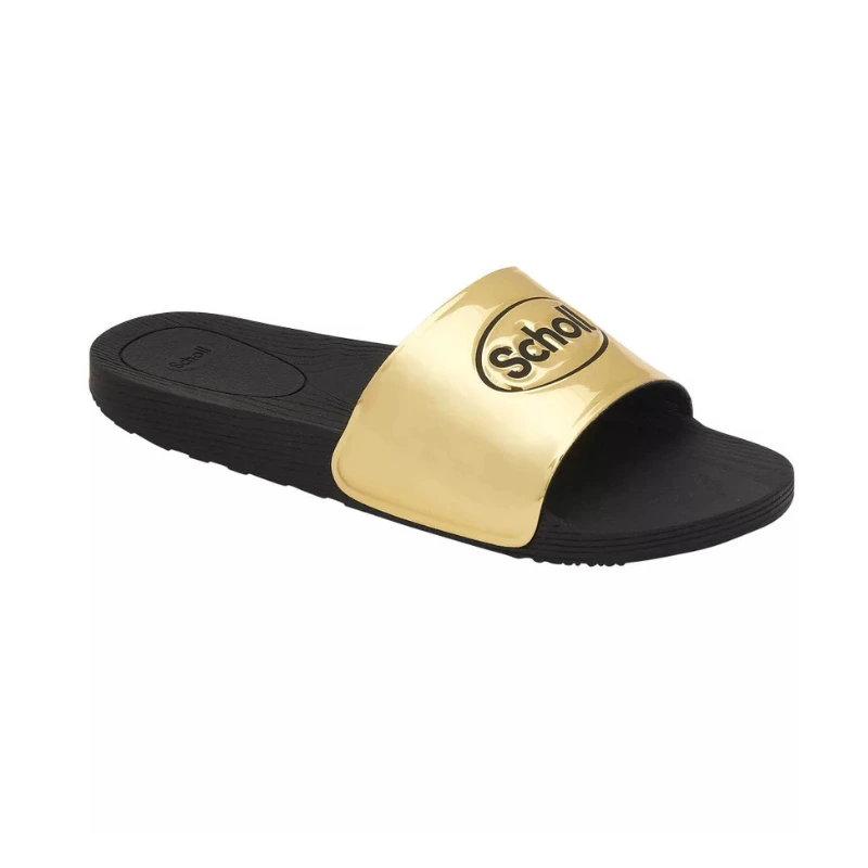 Scholl WOW arany fekete (strand) papucs 38 - 1pár
