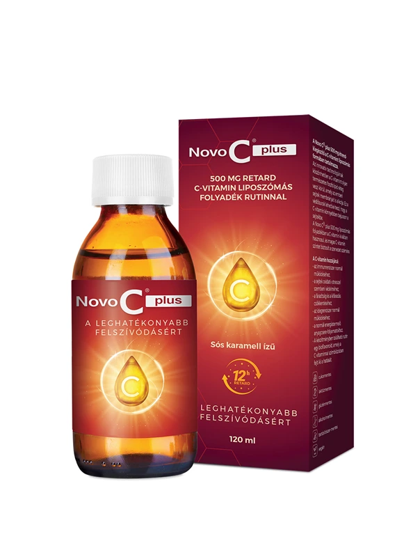 Novo C 500MG Retard C-vitamin Liposzómás Folyadék Rutinnal
