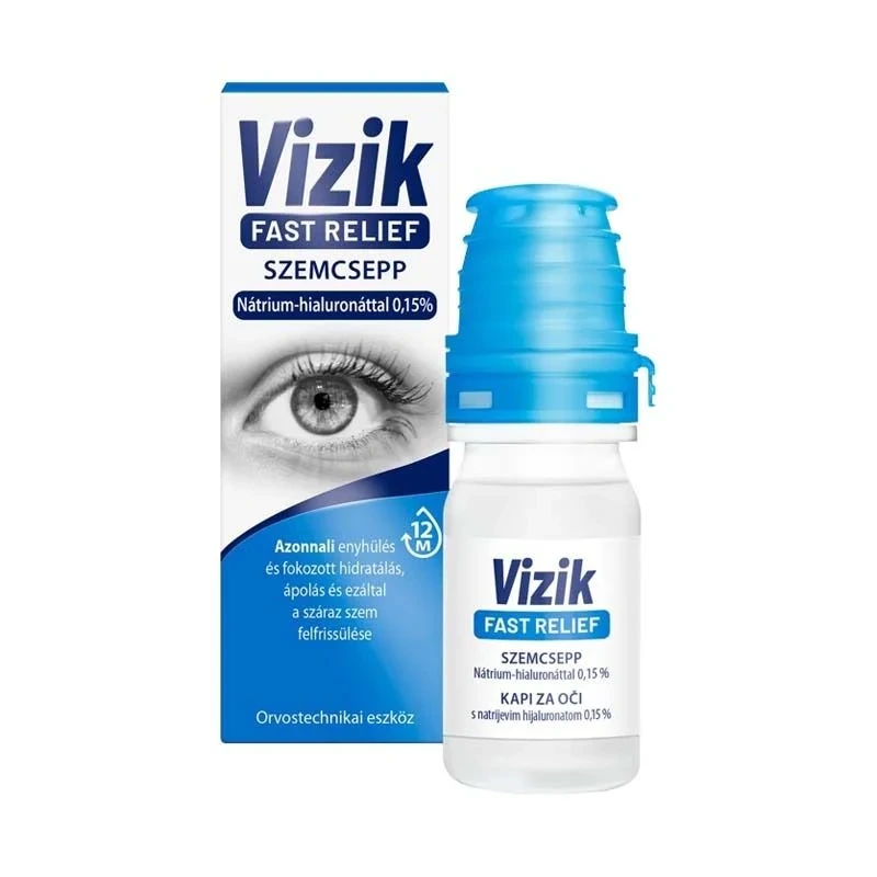 Vizik Fast relief szemcsepp száraz szemre