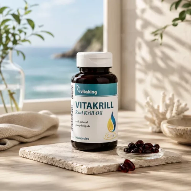 Vitaking VitaKrill olaj 500mg kapszula