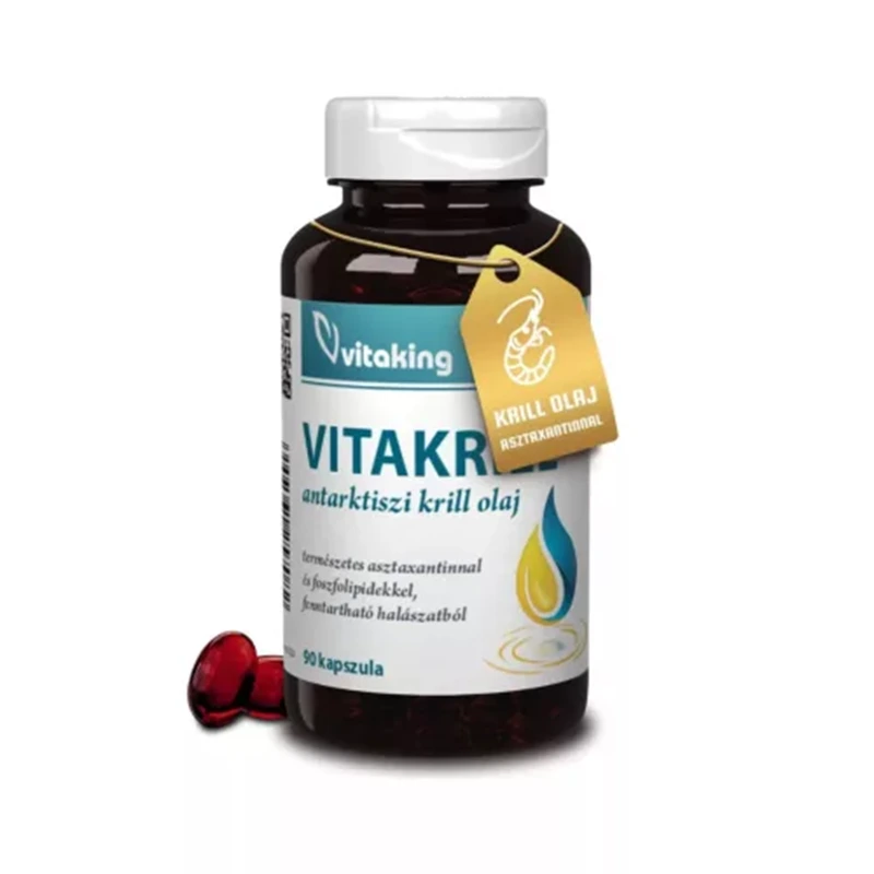 Vitaking VitaKrill olaj 500mg kapszula