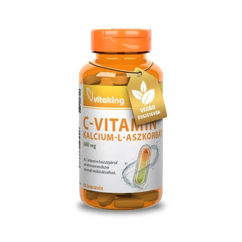Vitaking C-vitamin Kalcium-L-aszkorbát 500 mg kapszula
