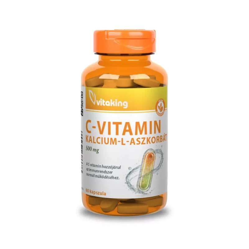 Vitaking C-vitamin Kalcium-L-aszkorbát 500 mg kapszula