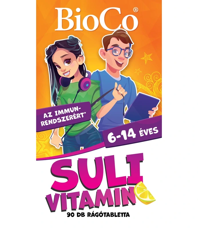 BioCo Suli-vitamin Citromos rágótabletta